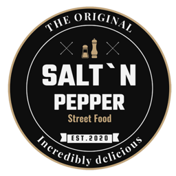 Salt'n Pepper Street Food logo.